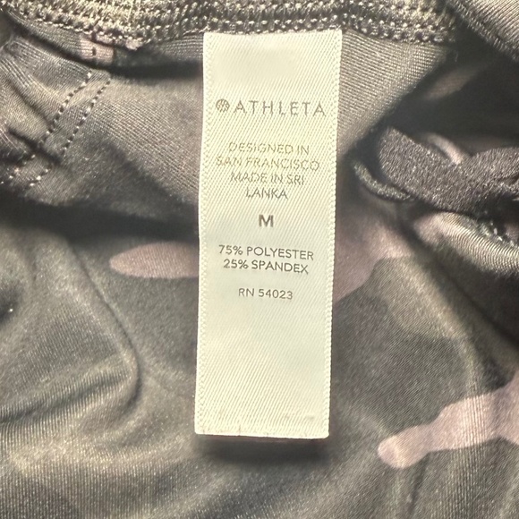 Athleta Ultimate Camo 7/8 Tight Leggings Size M NWOT - Picture 5 of 6